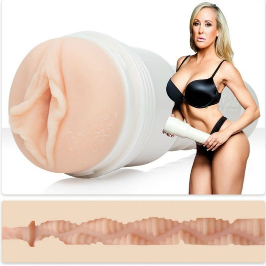 Fleshlight - Brandi Love Vagina + Lançamento Universal + Lubrificante Aqua Quality 50 ml