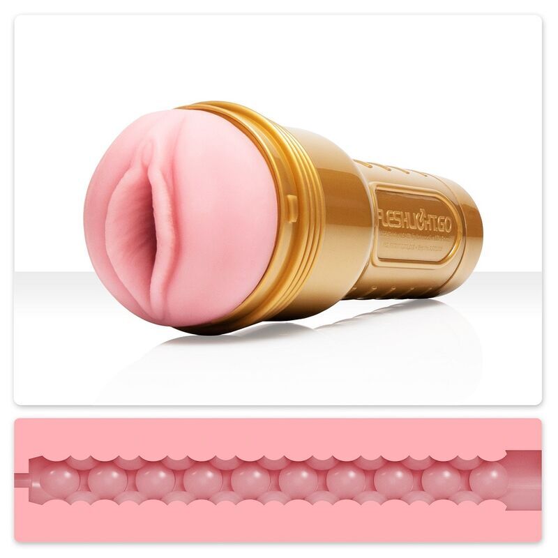 Fleshlight - Unidade de Treinamento Stamina Go Senhora + Lançamento Universal + Lubrificante Aqua Quality 50 ml