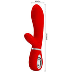 Pretty Love Vibrador Multifunción Punto G Thomas Rojo