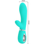 Pretty Love Vibrador Multifunción G-spot Thomas Agua Verde