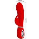 Pretty Love Vibrador Prescott Multifuno G-spot Vermelho