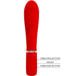 Pretty Love Vibrador Prescott Multifuno G-spot Vermelho