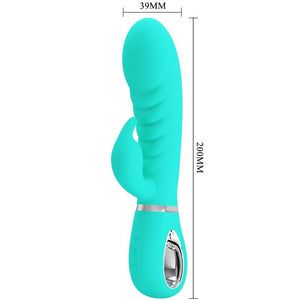Pretty Love - Vibrador Prescott Multifunões G-Spot Aqua Verde