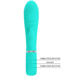 Pretty Love Vibrador Prescott Multifunões G-spot Aqua Verde