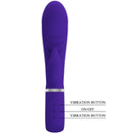 Pretty Love Vibrador Prescott Multifuno G-spot Roxo
