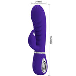 Pretty Love Vibrador Prescott Multifuno G-spot Roxo