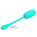Pretty Love Huevo Vibrador Impermeable-recargable Julius Aqua Verde
