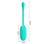 Pretty Love Huevo Vibrador Impermeable-recargable Julius Aqua Verde