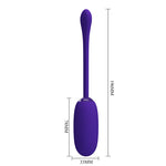 Pretty Love Ovo Vibrante Recarregvel Impermevel Julius Roxo