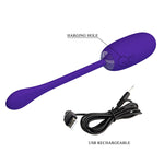 Pretty Love Ovo Vibrante Recarregvel Impermevel Julius Roxo