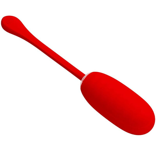 Pretty Love Huevo Vibrador Recargable Kirk Rojo