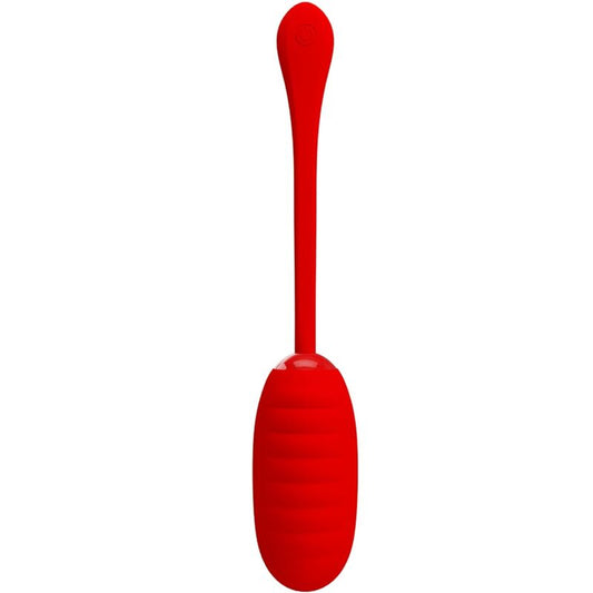 Pretty Love Huevo Vibrador Recargable Kirk Rojo