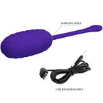Pretty Love Huevo Vibrador Recargable Kirk Morado
