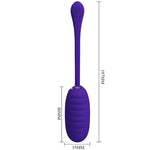 Pretty Love Huevo Vibrador Recargable Kirk Morado