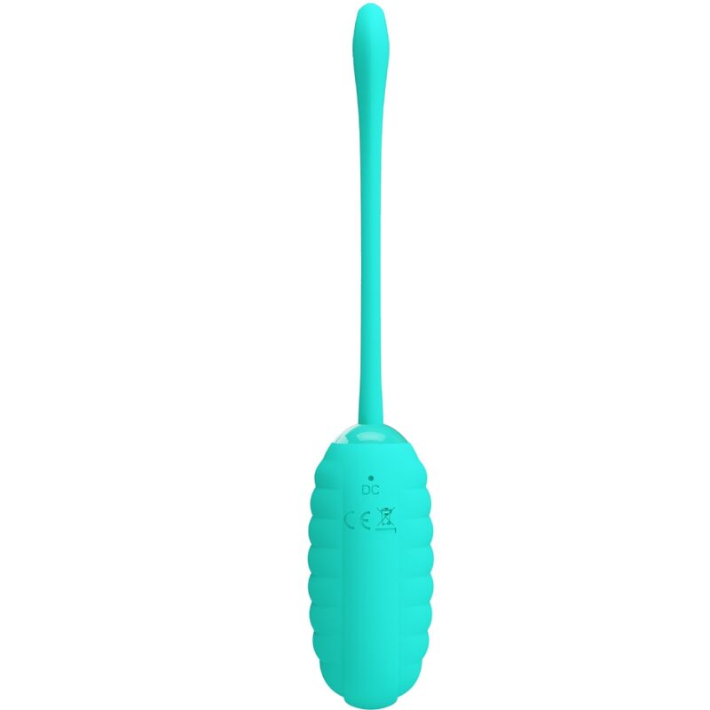 Pretty Love Huevo Vibrador Recargable Kirk Aqua Verde