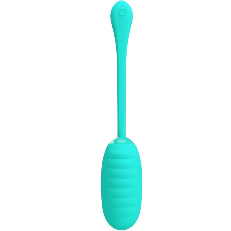 Pretty Love Huevo Vibrador Recargable Kirk Aqua Verde