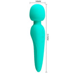 Pretty Love Maredith Massager 12 Modos de Vibrao Aqua Green