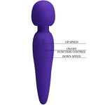 Pretty Love Maredith Massager 12 Modos de Vibrao Roxo