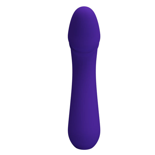 Bonito Amor Vibrador Recargable Cetus Púrpura