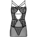 Livco Corsetti Fashion Camisa Baririn Lc 90633 + Bragas Negras L/XL