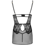 Livco Corsetti Fashion Camisa Baririn Lc 90633 + Bragas Negras L/XL