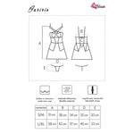 Livco Corsetti Fashion Camisa Baririn Lc 90633 + Bragas Negras L/XL