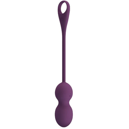 Pretty Love Elvira Kegel Balls Control Remoto Morado