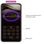Pretty Love Elvira Kegel Balls Control Remoto Morado