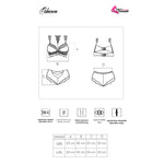 Livco Corsetti Fashion Palmenom Lc 90614 Sujetador + Braga Negra