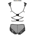 Livco Corsetti Fashion Palmenom Lc 90614 Bra + Cala Preta L/xl
