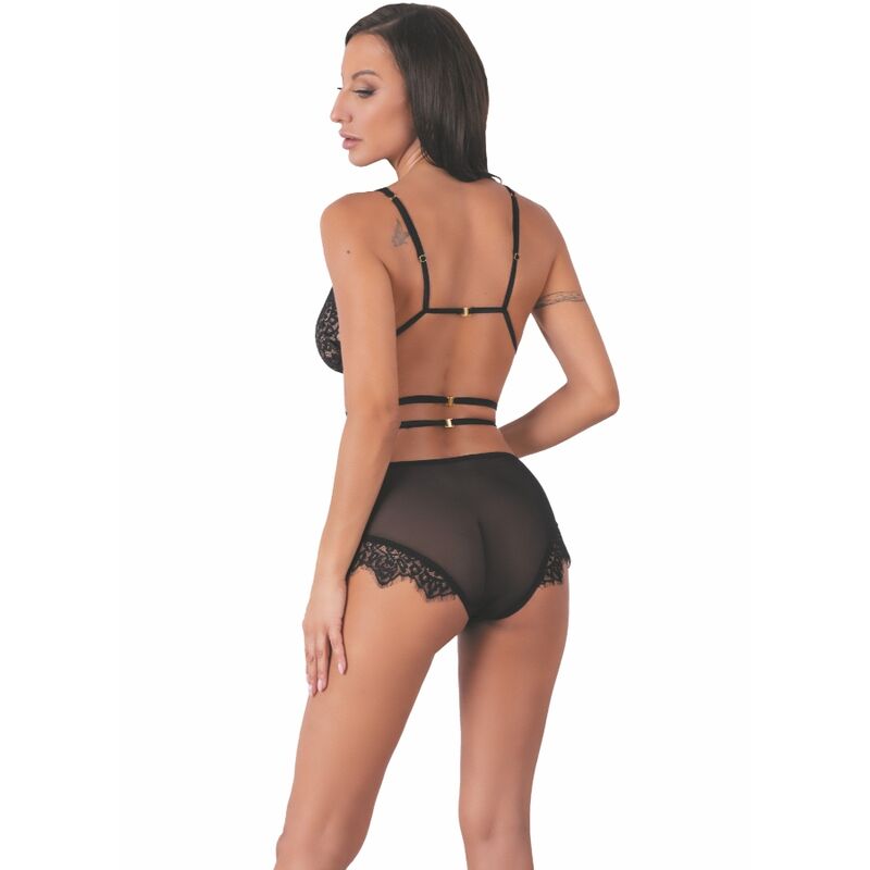 Livco Corsetti Fashion Drezna Lc 90733 Bra + Cala Preta L/xl