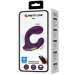 Pretty Love Billy Controle Remoto Vibration Roxo Aplicativo Grátis