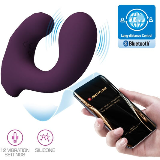 Pretty Love Billy Controle Remoto Vibration Roxo Aplicativo Grátis