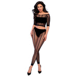 Chilirose Cr 4647 Top e Leggins Preto S/m