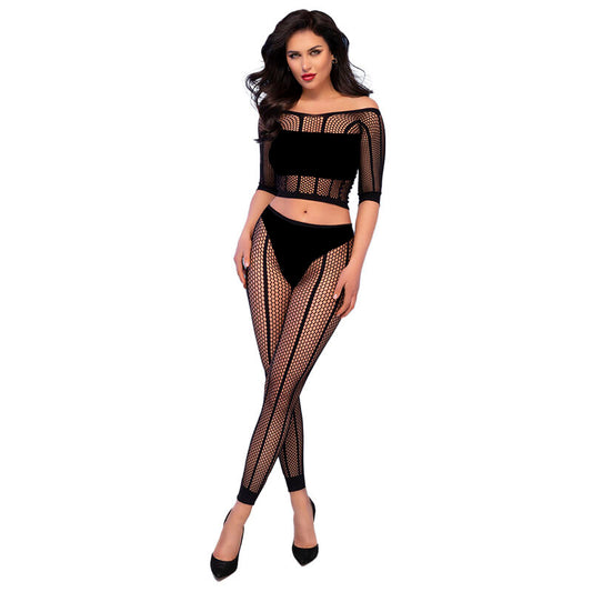 Chilirose Cr 4647 Top y Leggings Negro S/m