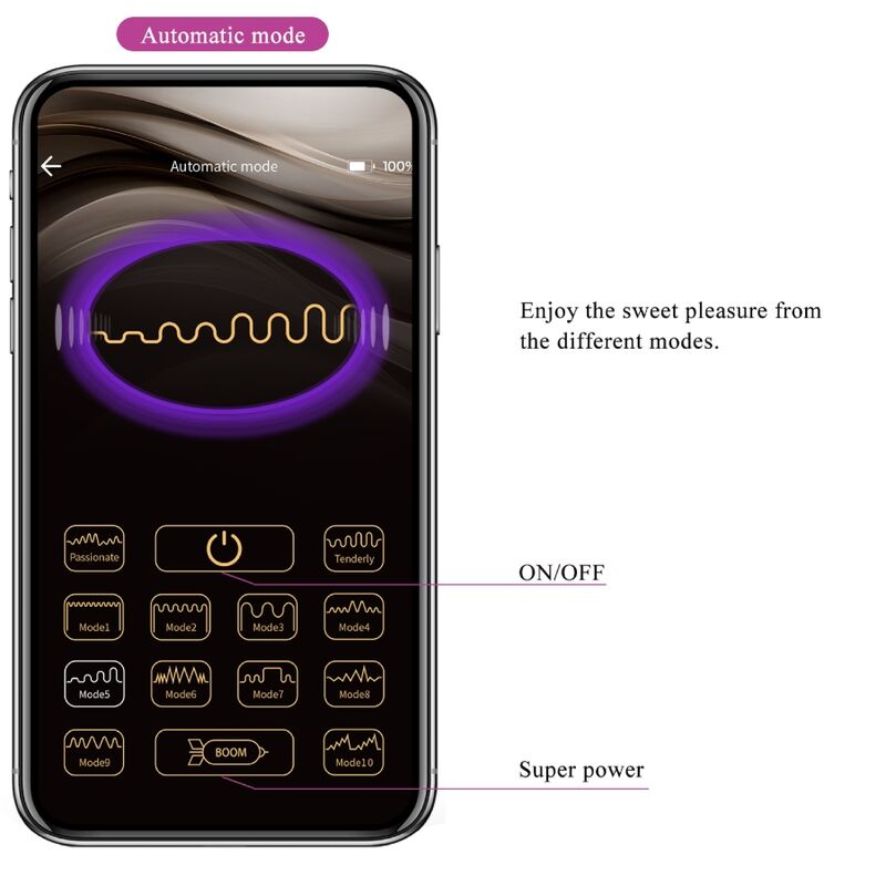 Vibrador de doble placer Pretty Love August con control remoto global