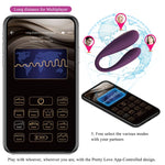 Vibrador de doble placer Pretty Love August con control remoto global