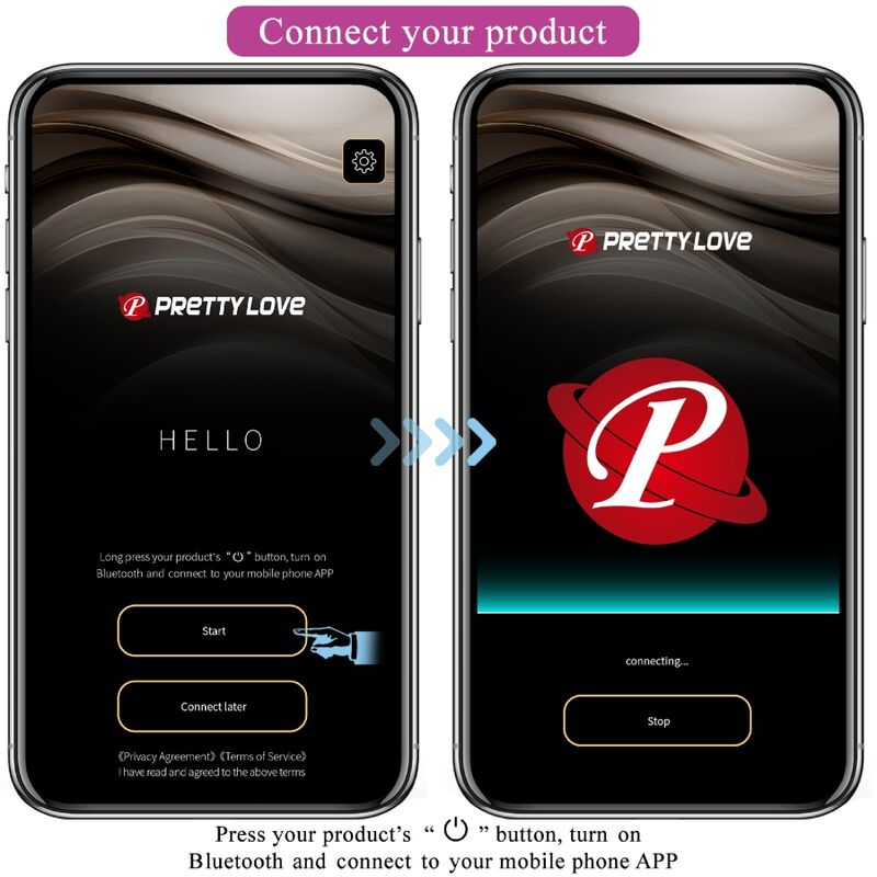 Vibrador de doble placer Pretty Love August con control remoto global