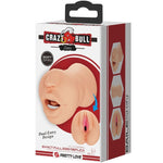 Crazy Bull - Zoey Mastubador em Forma de Vagina Dupla Entrada