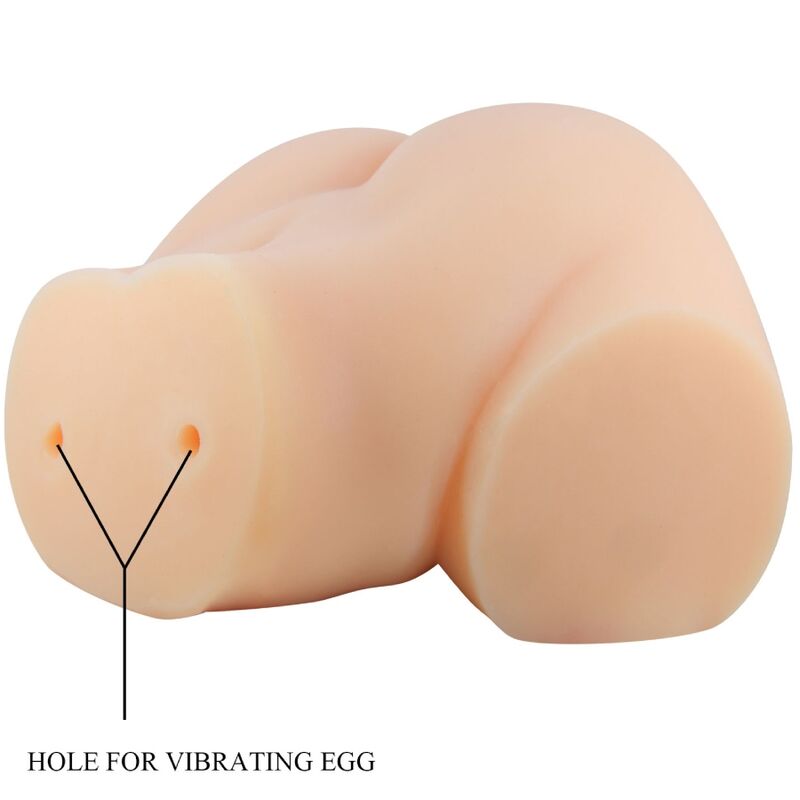 Crazy Bull Vibrador Realista de Vagina y Nalgas Emilia
