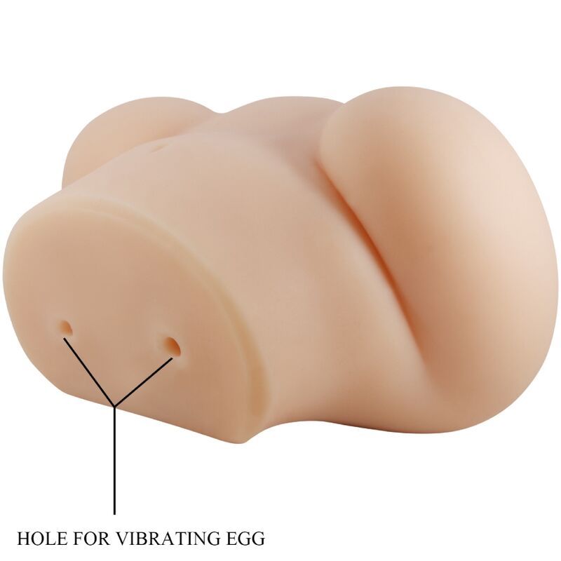 Crazy Bull Vibrador Realista de Vagina e Nus Luna
