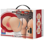Crazy Bull Vibrador Realista de Vagina y Nalgas Kylie