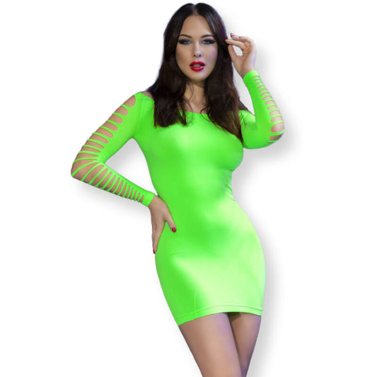 Chilirose Vestido Cr 4617 Verde S/m