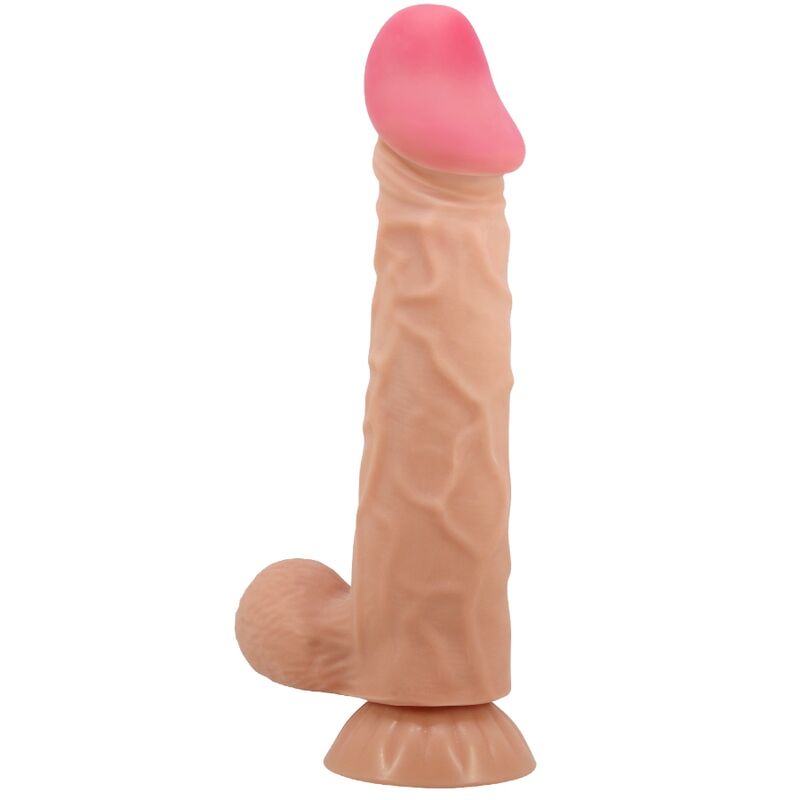 Pretty Love Serie Dildo Realista Deslizante con Ventosa Piel 24 Cm