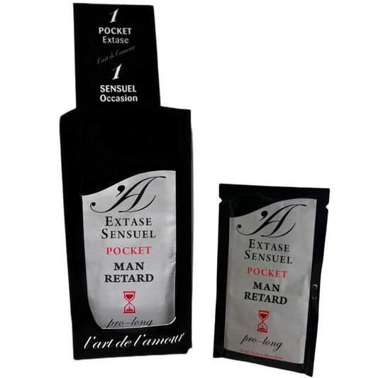 Éxtasis Sensual - Bolsita Retardante Masculina 10 ml