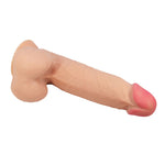 Pretty Love Série Sliding Skin Dildo Realístico Com Ventosa Deslizante Pele 21,8 Cm