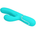 Pretty Love Perlita Multifuno 3 Em 1 Vibrador G-spot Aqua Verde