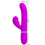 Pretty Love Perlita Multifuno 3 Em 1 Vibrador G-spot Violeta