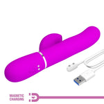 Pretty Love Perlita Multifuno 3 Em 1 Vibrador G-spot Violeta