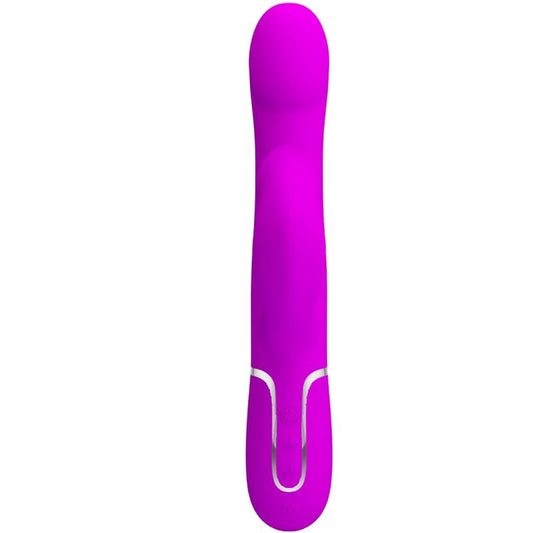 Pretty Love Vibrador Coelho Pérolas Violeta